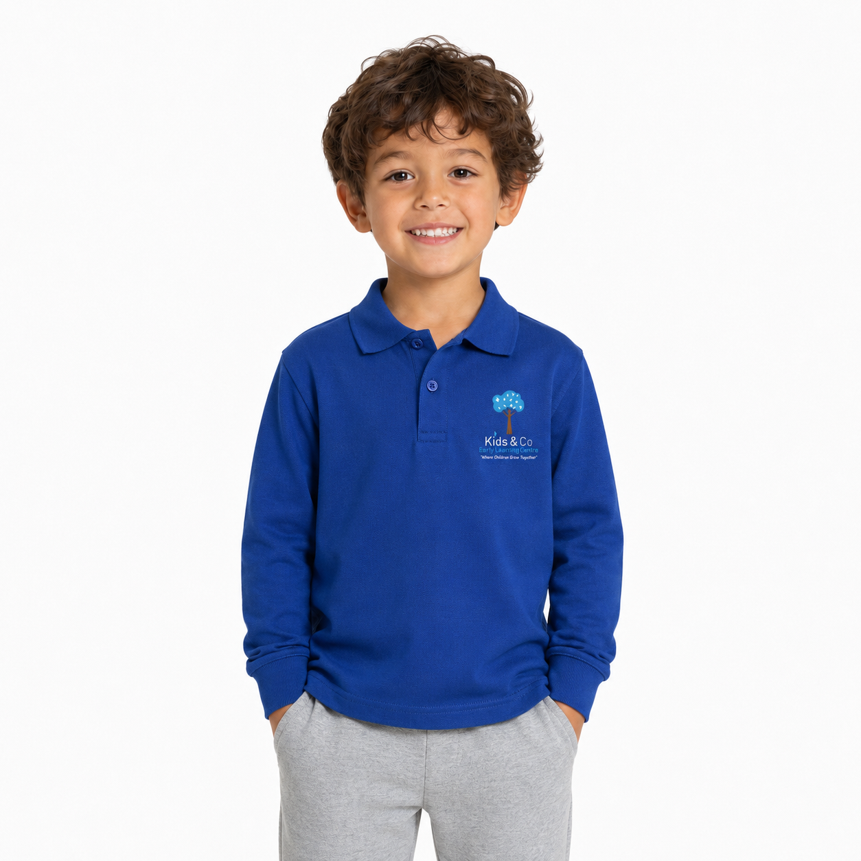 Kids & Co Long Sleeve Polo